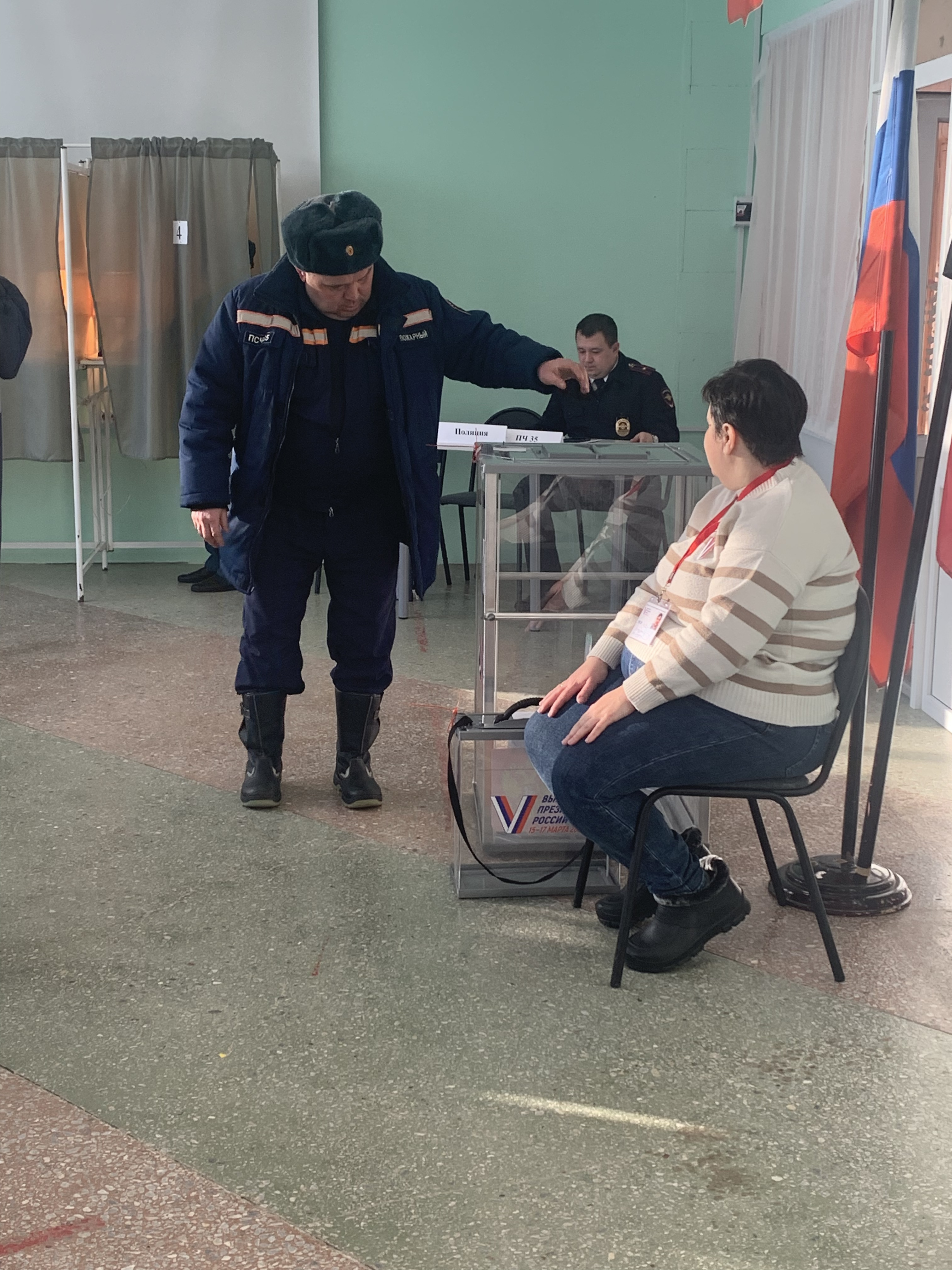 Сообщение наблюдателя — УИК №605, Белгородская область