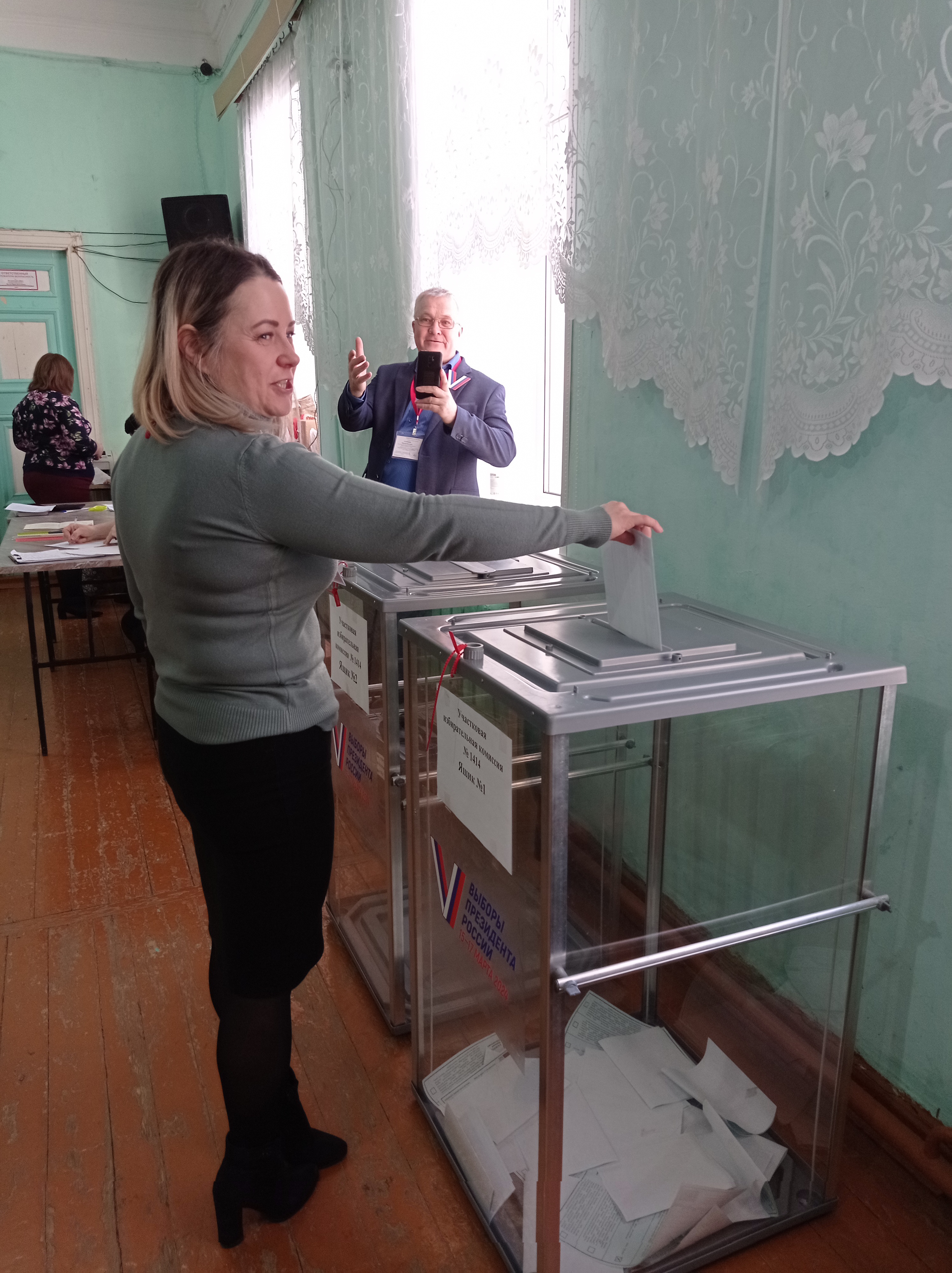 Сообщение наблюдателя — УИК №1414, Удмуртская Республика