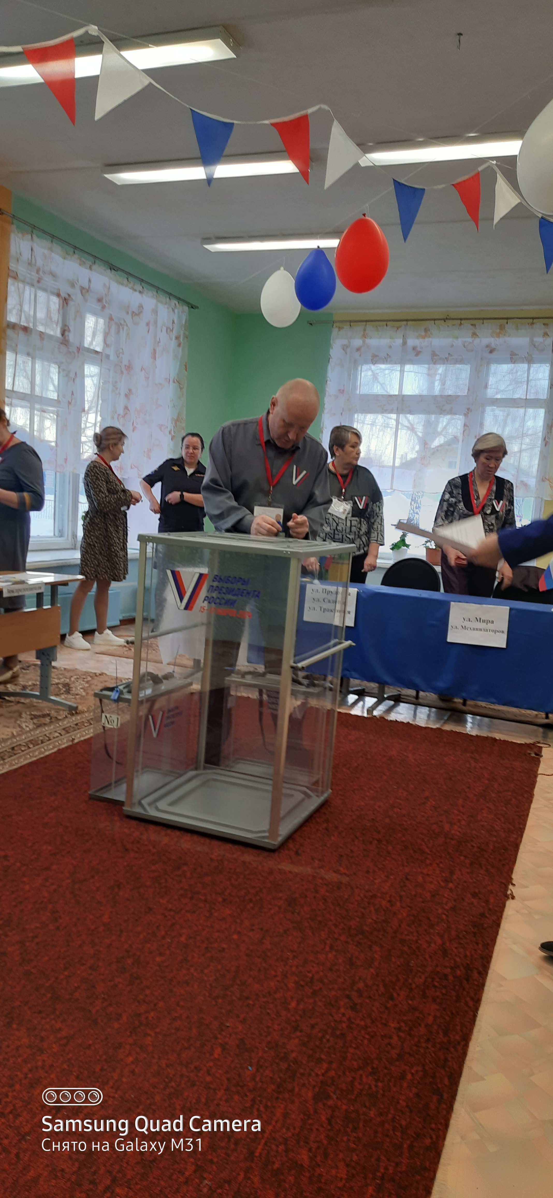 Сообщение наблюдателя — УИК №578, Владимирская область