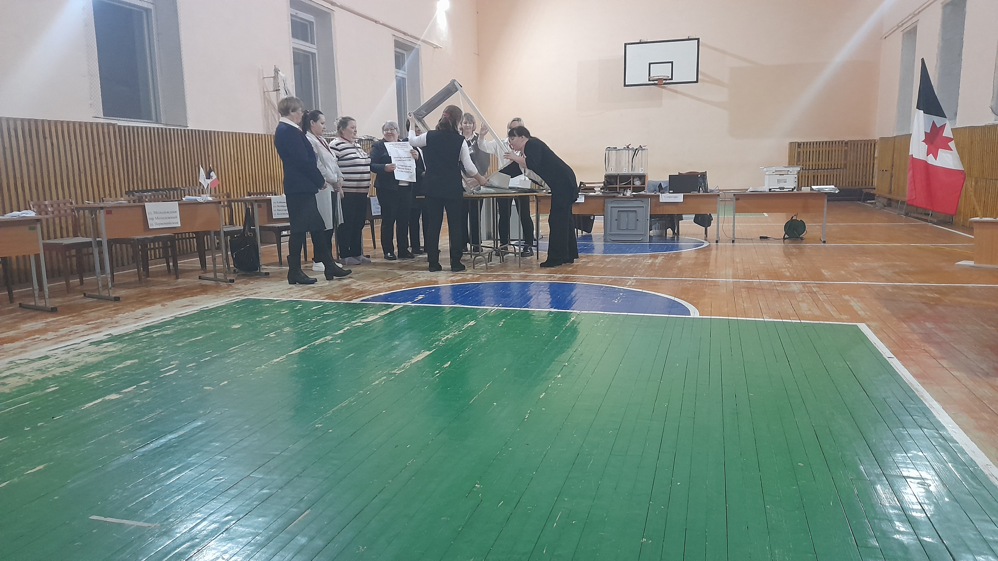 Сообщение наблюдателя — УИК №422, Белгородская область