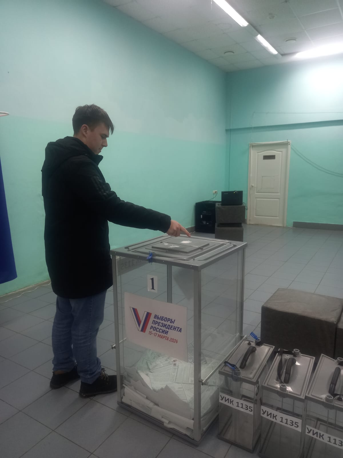 Сообщение наблюдателя — УИК №1135, Удмуртская Республика