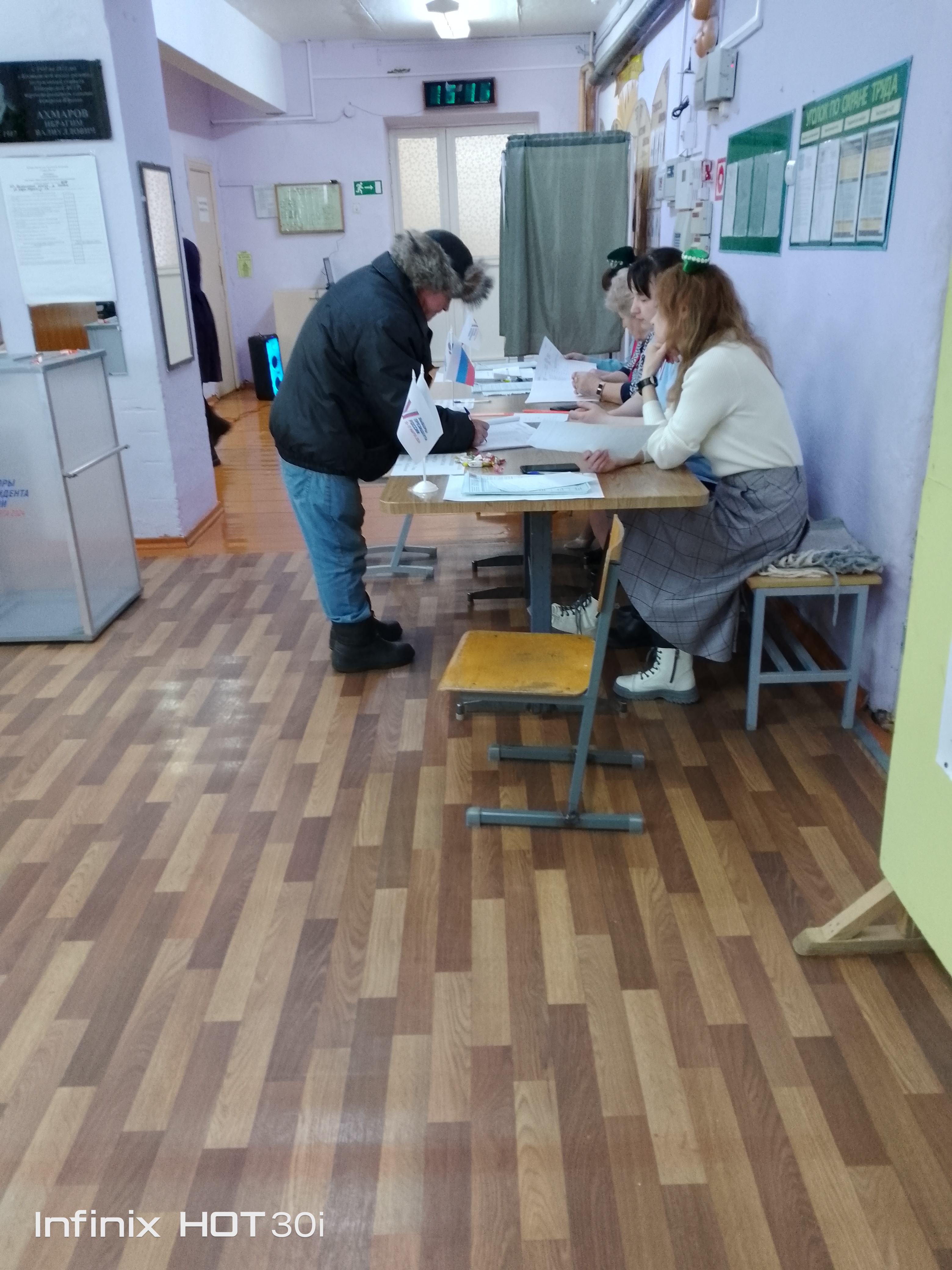 Сообщение наблюдателя — УИК №1114, Удмуртская Республика