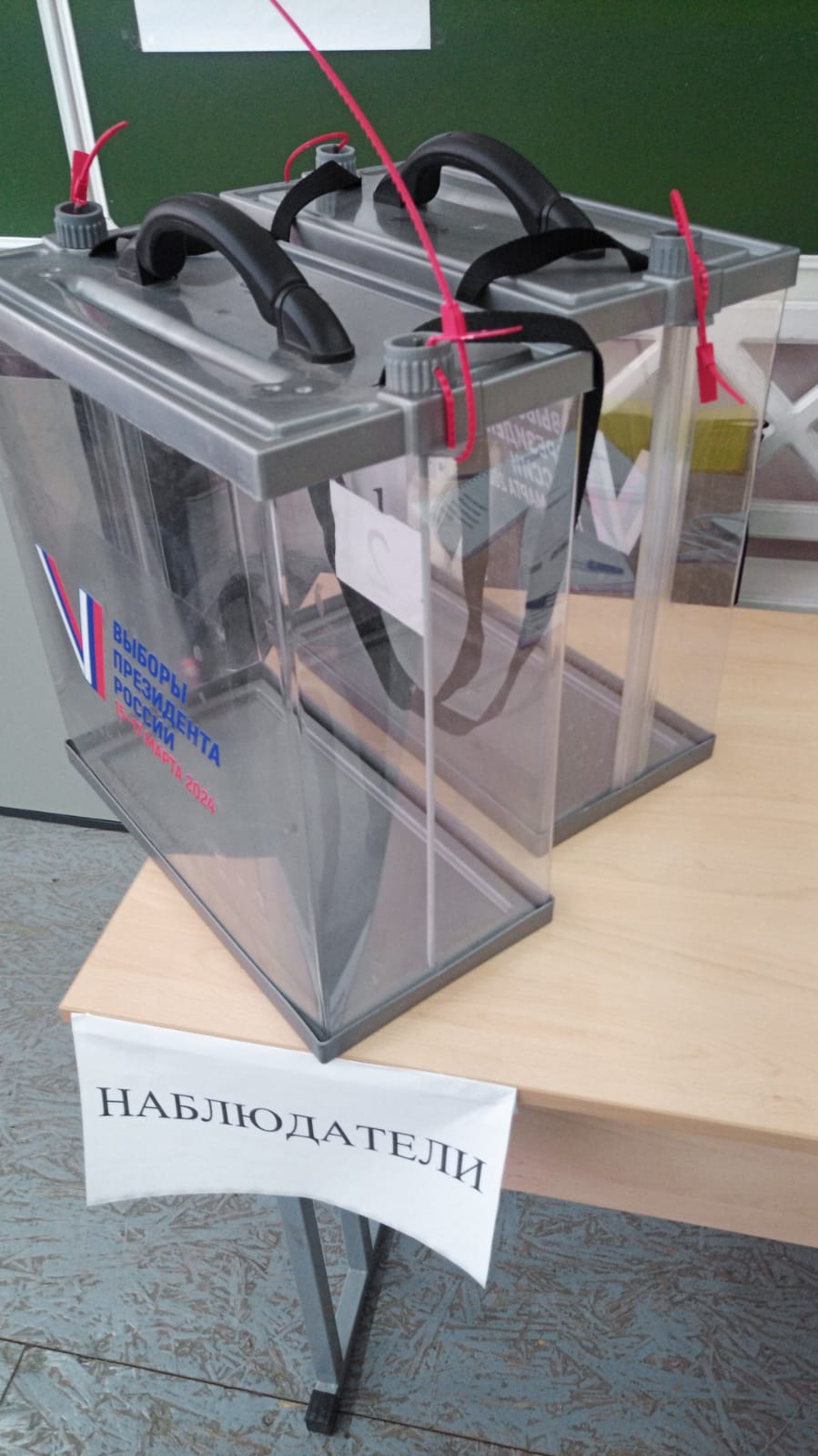 Сообщение наблюдателя — УИК №947, Удмуртская Республика
