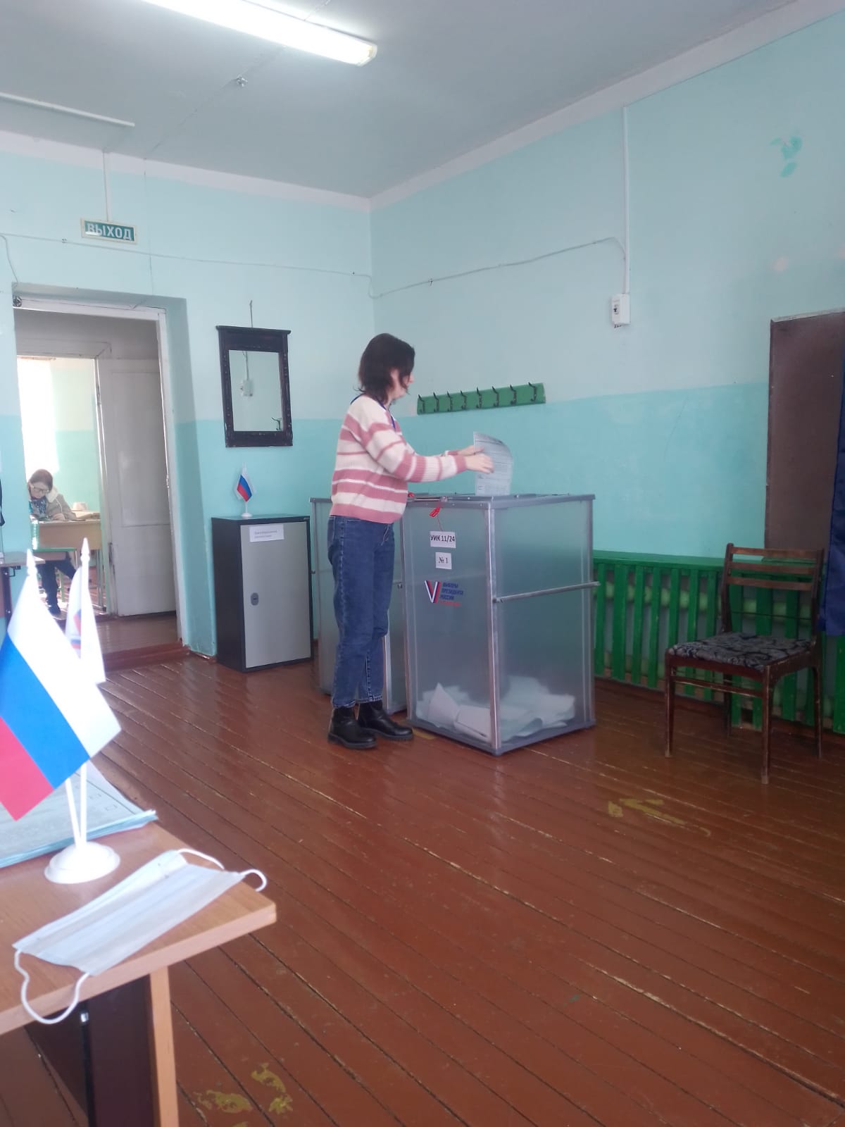 Сообщение наблюдателя — УИК №1124, Удмуртская Республика