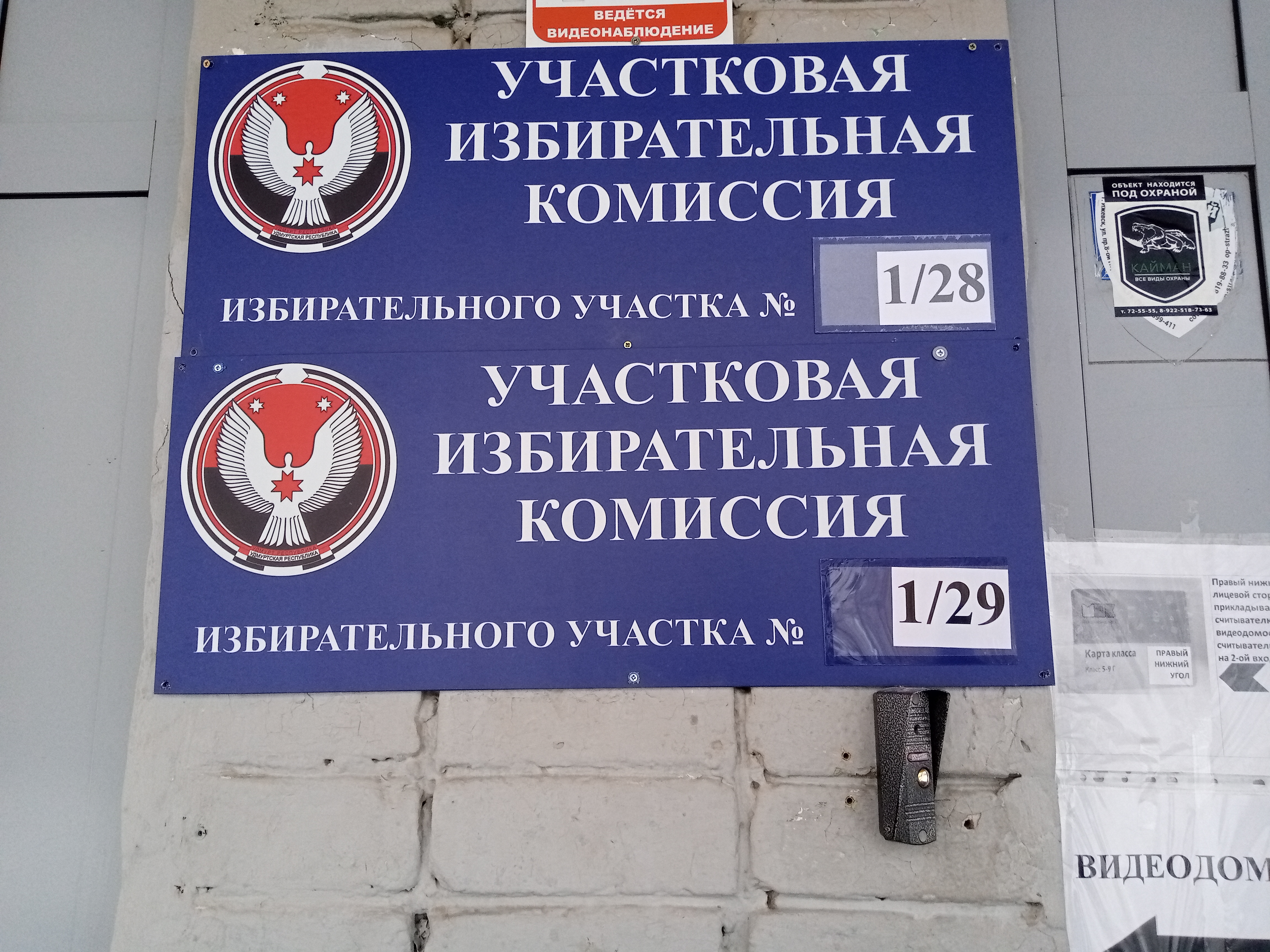 Сообщение наблюдателя — УИК №129, Удмуртская Республика