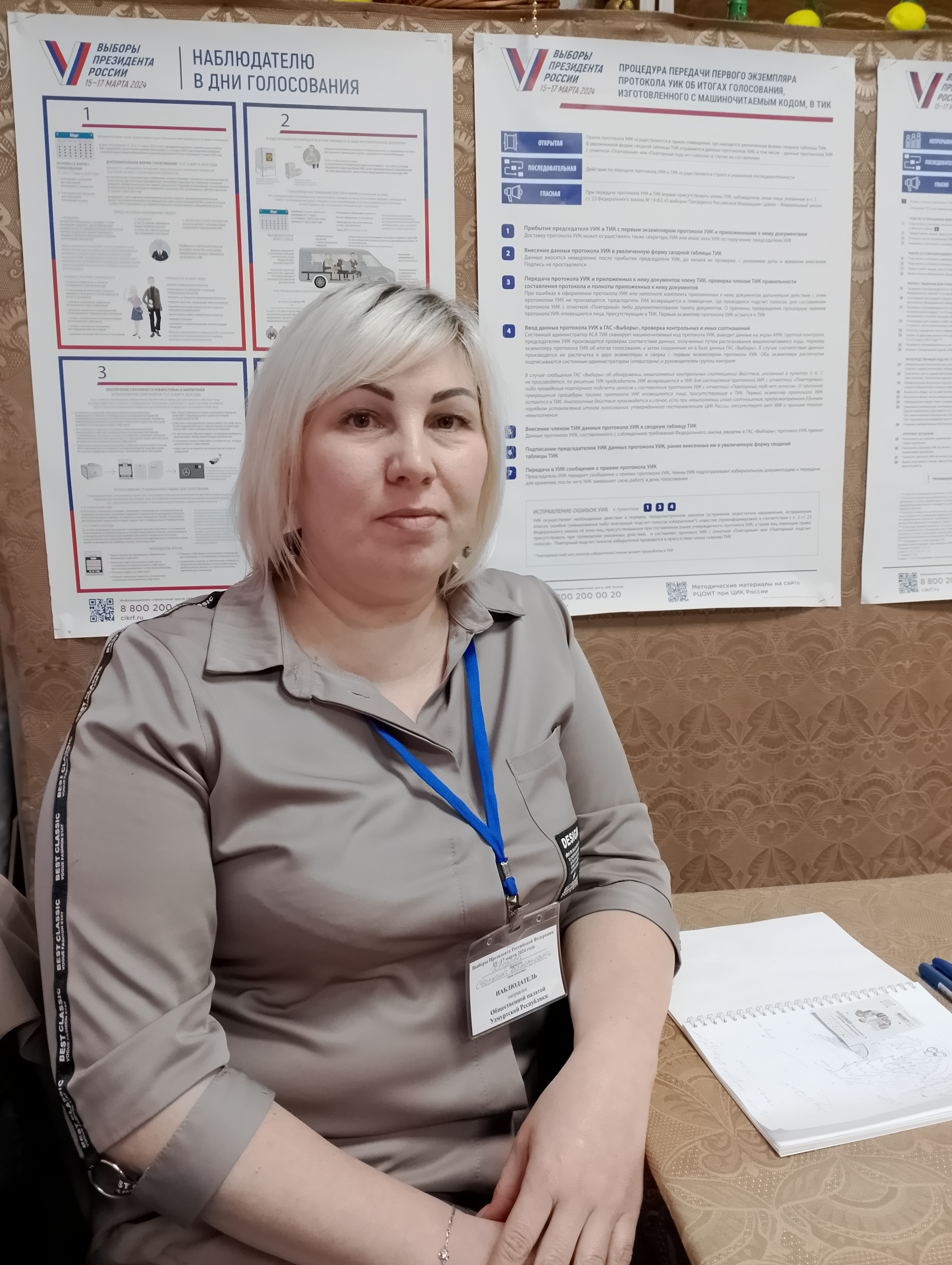 Сообщение наблюдателя — УИК №1316, Удмуртская Республика
