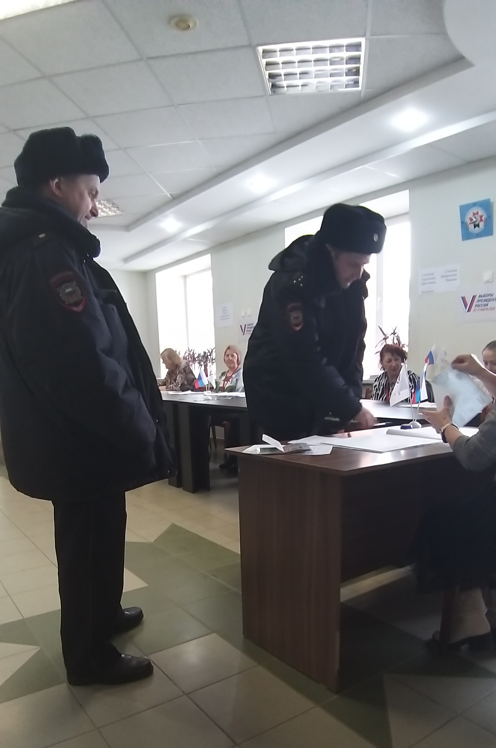 Сообщение наблюдателя — УИК №1017, Владимирская область