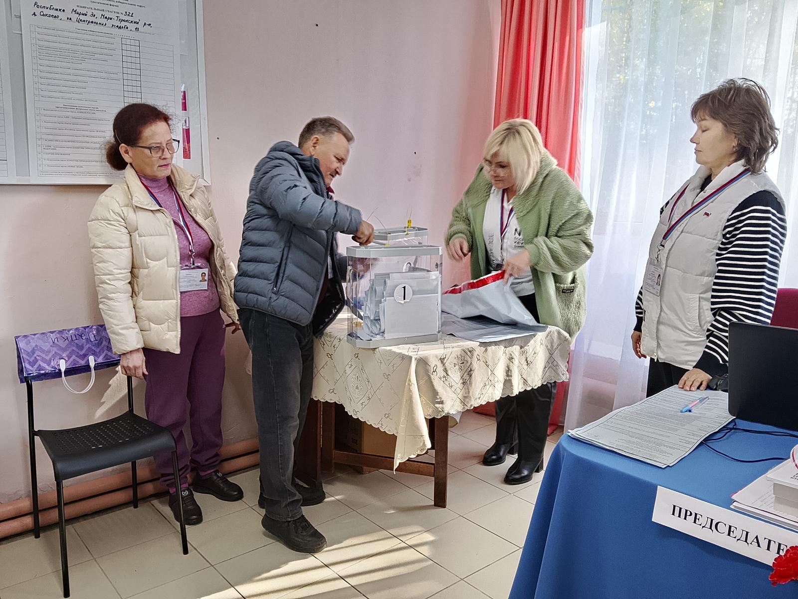 Сообщение — УИК №321, Республика Марий Эл