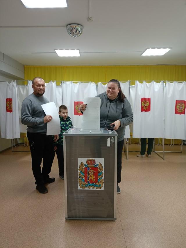 Сообщение — УИК №1012, Красноярский край