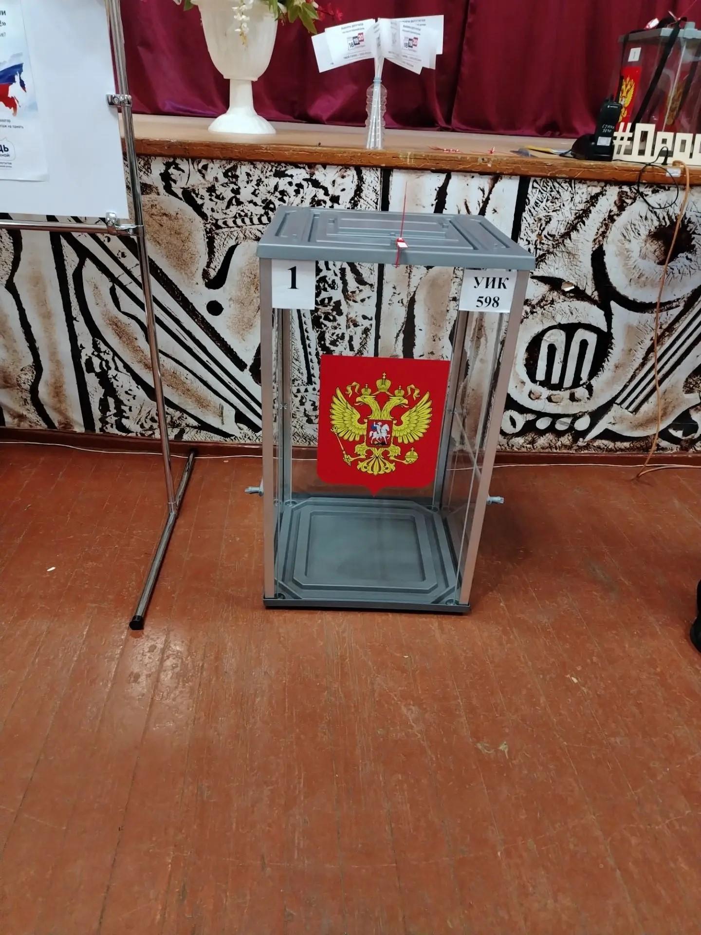 Сообщение — УИК №598, Смоленская область