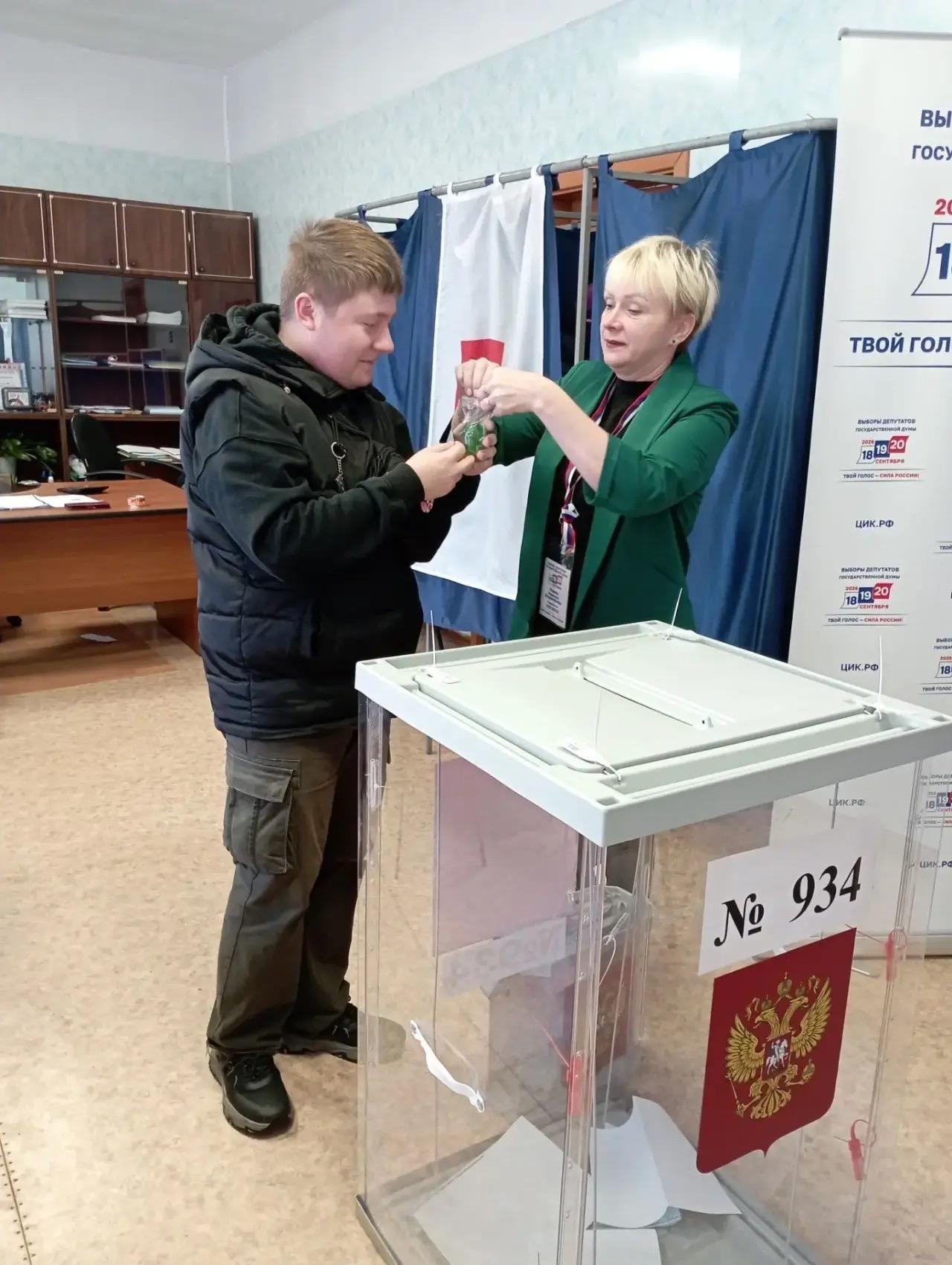 Сообщение — УИК №934, Архангельская область