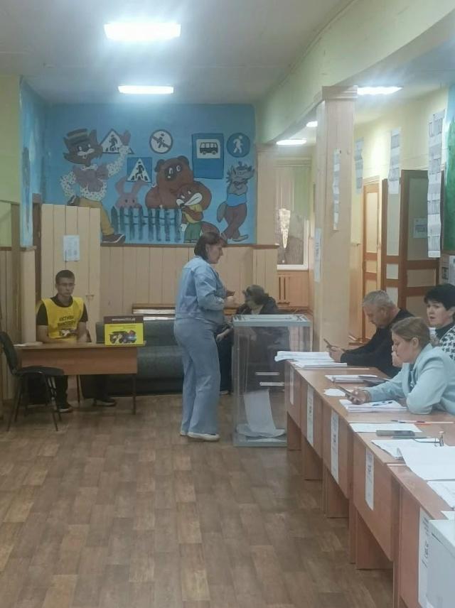 Сообщение — УИК №1064, Красноярский край