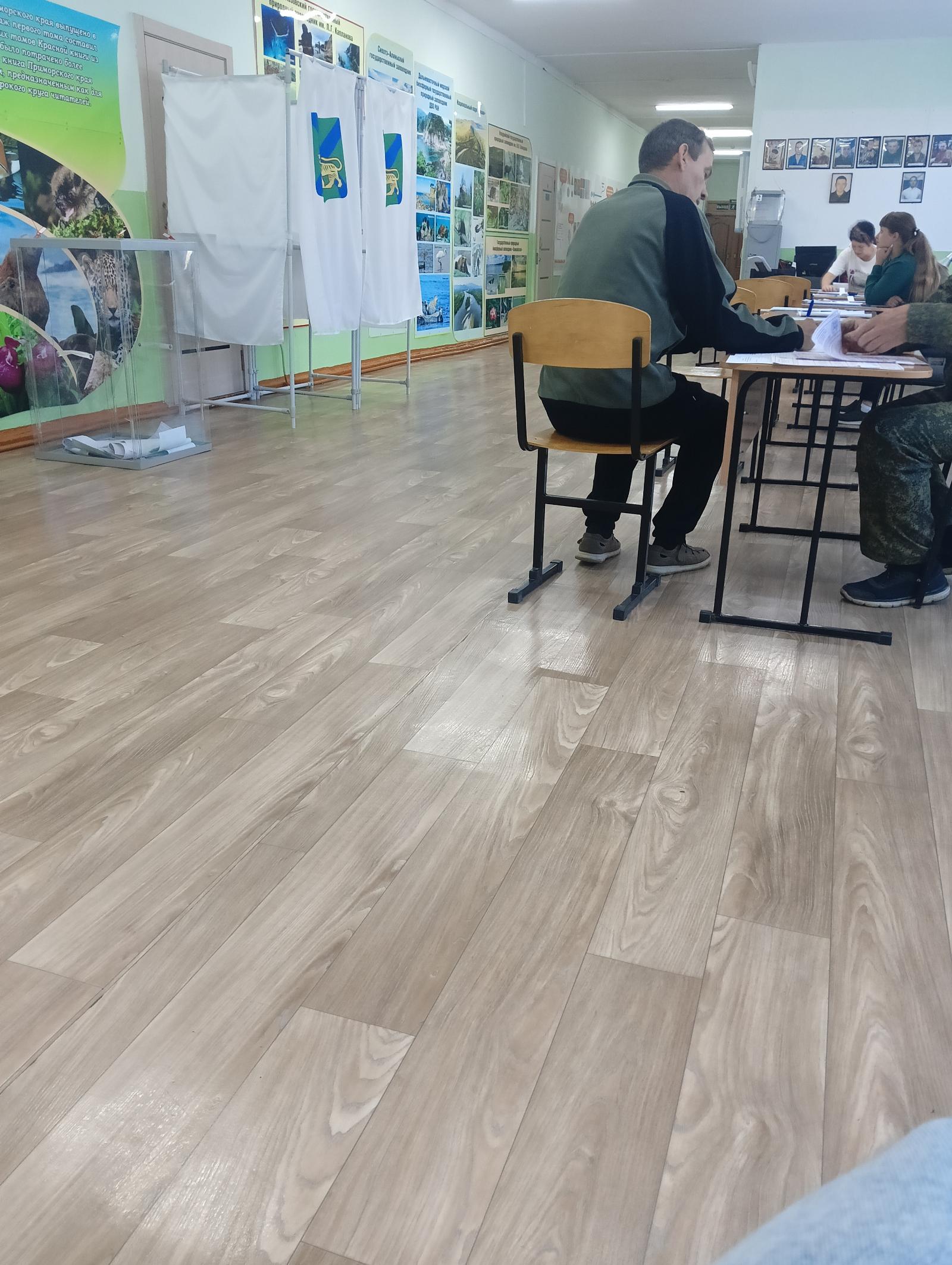 Сообщение — УИК №2429, Приморский край