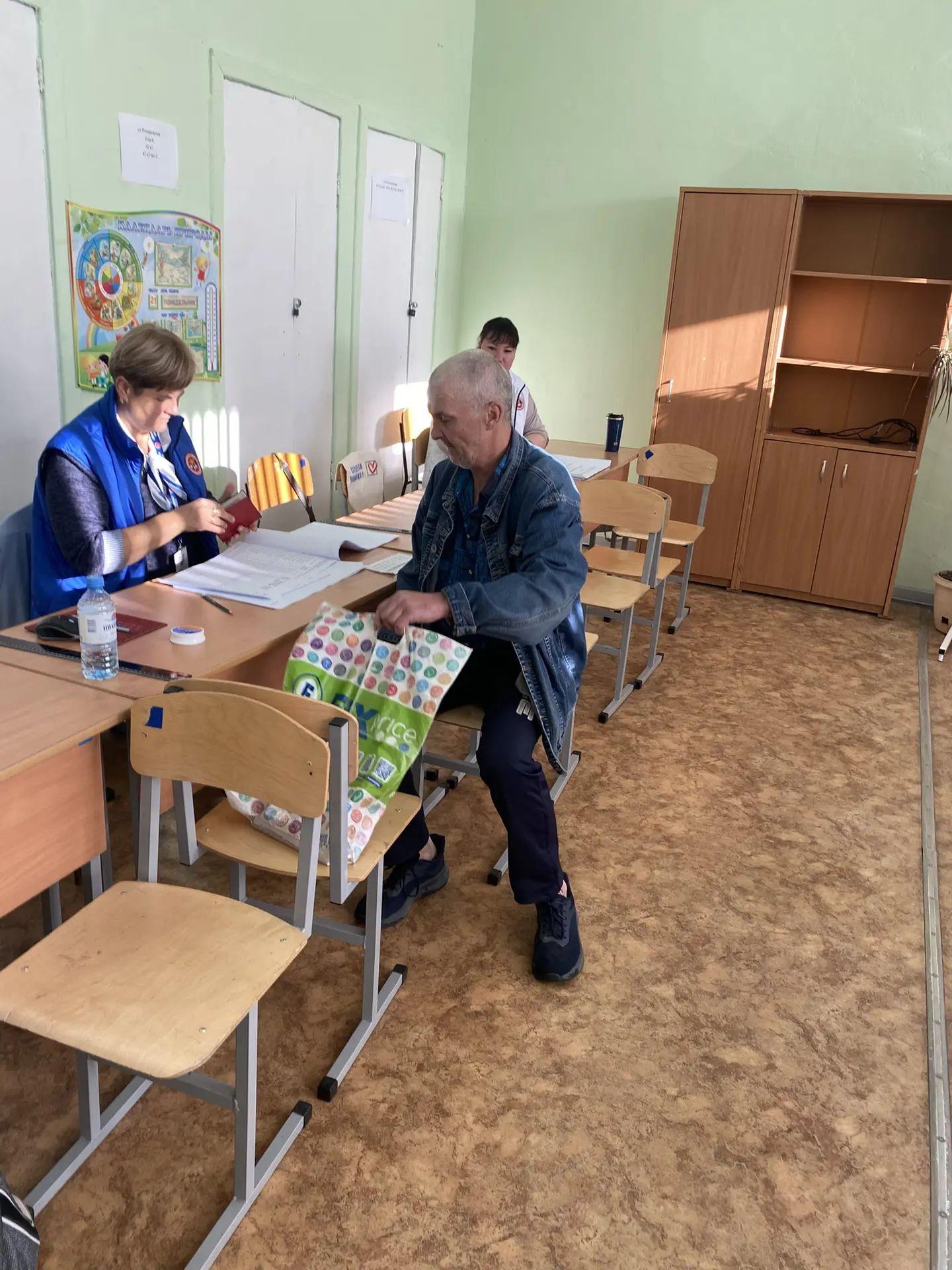 Сообщение — УИК №2302, Московская область